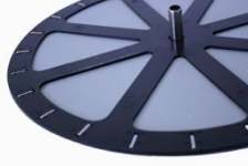movimento in azimuth su rulli